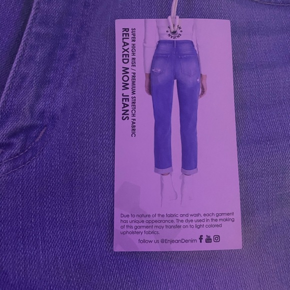 HIGH RISE MOM JEANS - Picture 2 of 3